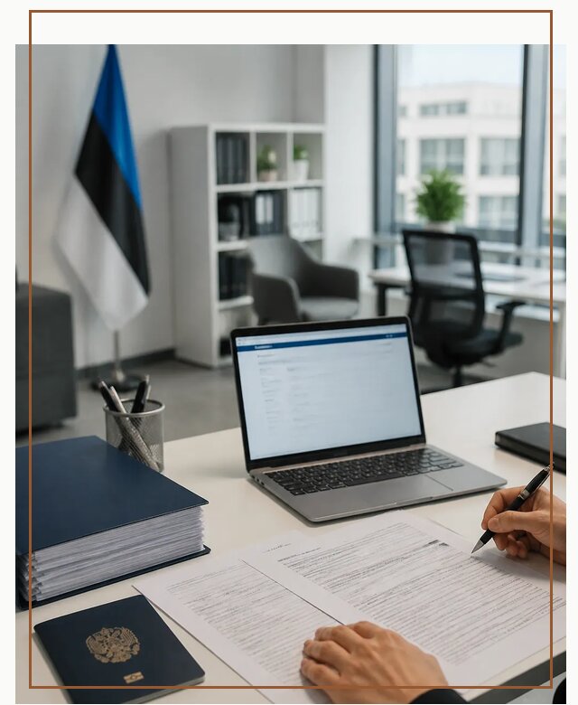 Оформление ВНЖ в Эстонии для переезда и легального проживания в Лиски