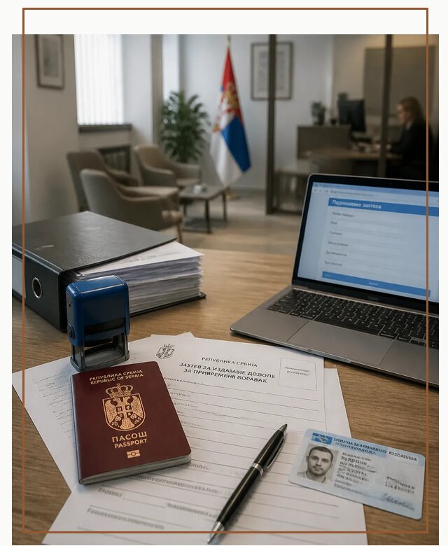 Оформление ПМЖ в Сербии для переезда в Лиски под ключ